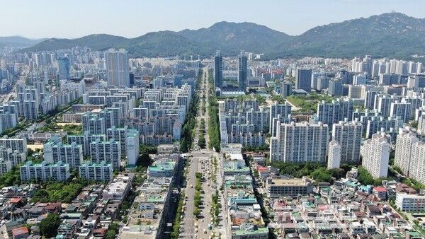 안양 평촌신도시 전경/사진=안양시