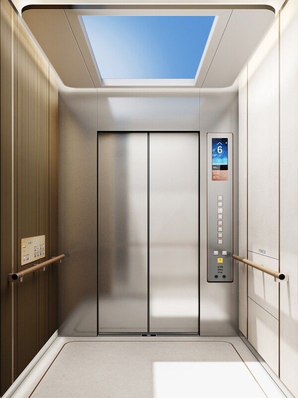 '2026 iF 디자인 어워드(iF DESIGN AWARD 2026)' 인테리어 건축 콘셉트 부문에서 본상을 수상한 우미건설의 엘리베이터 디자인 콘셉트 '디 인피닛 챔버(The Infinite Chamber)' 전면 이미지/사진제공=우미건설