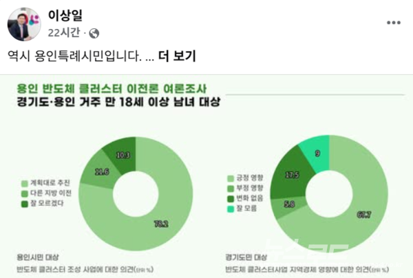 이상일 시장 페이스북 캡쳐