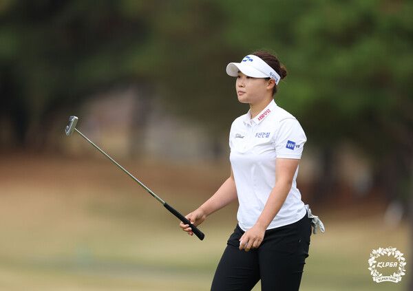 김민솔 iM 금융오픈 2R 11번홀 파세이브 홀아웃 (사진 KLPGA)