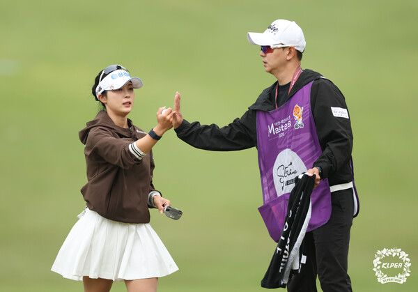 전예성 넥센세인트나인 Masters 2026 2R 15번홀 버디 홀아웃 (사진 KLPGA)