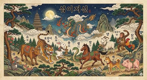 십이지신(AI이미지)