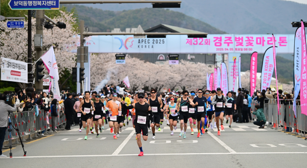 [한국관광공사] 제 32회(2025) 경주벚꽃마라톤 대회 사진