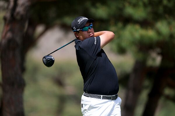 이상엽 3번홀 드라이버 티샷 (사진 KPGA)