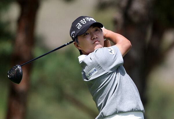 옥태훈 3번홀 드라이버 티샷 (사진제공 KPGA)