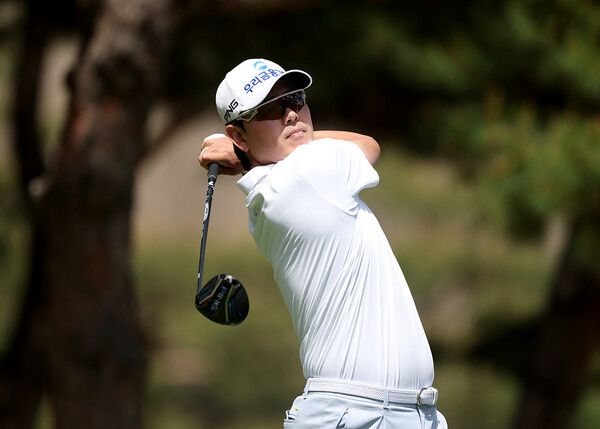 이정환 3번홀 드라이버 티샷 (사진 KPGA)