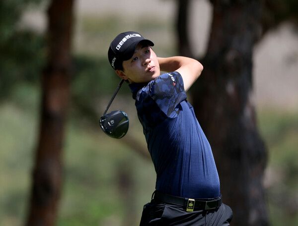 최찬 3번홀 드라이버 티샷 (사진제공 KPGA)