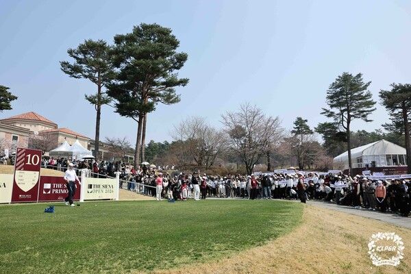 박성현과 갤러리 더시에나오픈2026 1R 10번홀 (사진제공 KLPGA)