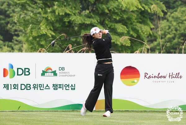 이지현3 제1회 DB 위민스 챔피언십 3R 2번홀 티샷 (사진제공 KLPGA)