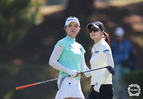 박현경 NH투자증권 LADIES CHAMPIONSHIP 2R 12번홀 (사진제공 KLPGA)