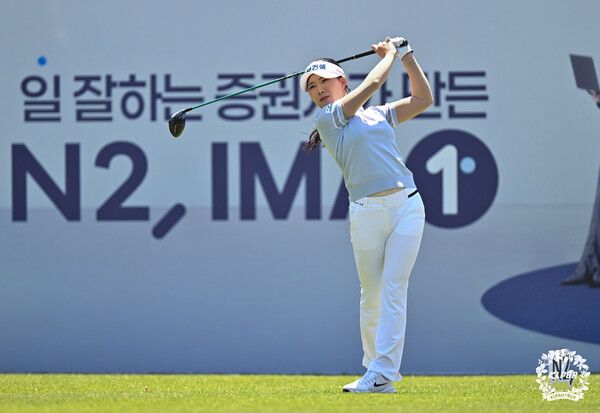 서어진 NH투자증권 LADIES CHAMPIONSHIP 2R 10번홀 티샷 (사진제공 KLPGA)