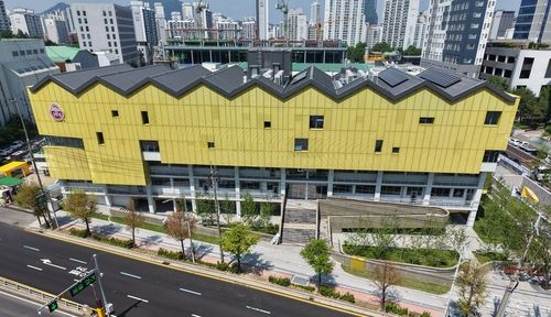 오뚜기 안양공장 내 조성된 '함태호 홀' 전경/연합뉴스