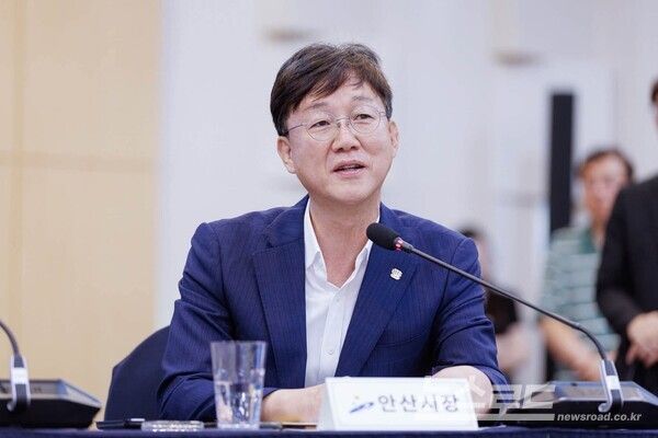 이민근 시장이 '민선9기 경기도지사-시장·군수 간담회'에서 발언하고 있다./사진=이민근 시장 페이스북
