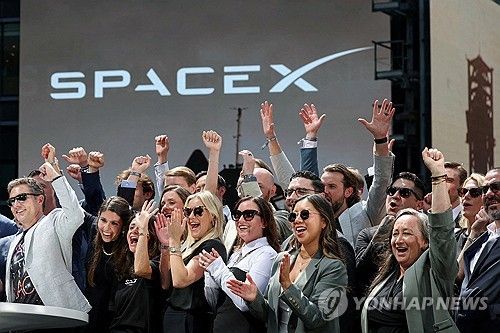 스페이스X 기업공개(IPO) 당시 모습/연합뉴스