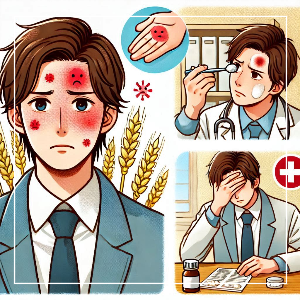 밀가루 알레르기 증상대처 방법