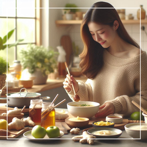 목감기에 좋은 식사