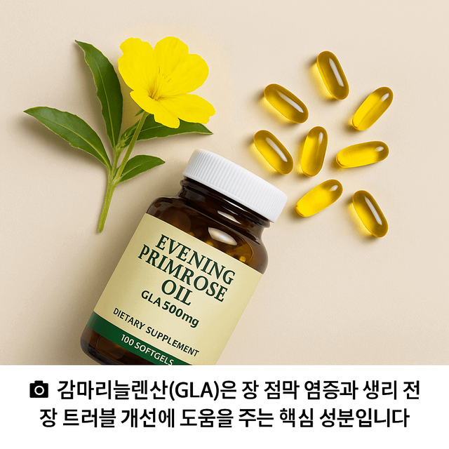 달맞이꽃 오일 제품 예시 이미지