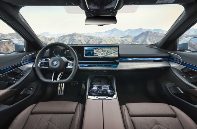 신형 5시리즈 인테리어