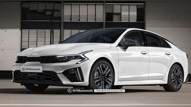 기아 'K5 페이스리프트' 예상도 (출처 : 뉴욕맘모스)