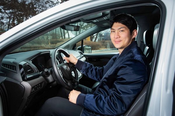 혼다 오딧세이 홍보대사로 선정된 LG트윈스 간판 오지환선수(사진제공=혼다코리아)