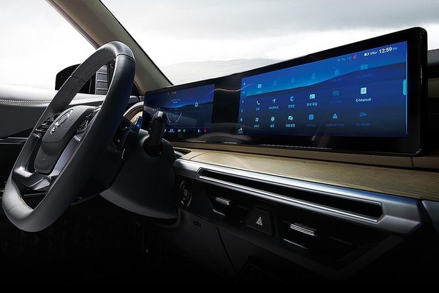 사진 : 쌍용차 토레스 EVX 실내