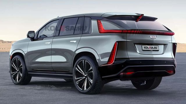 캐딜락 '에스컬레이드 IQ' 예상도 (출처 : KOLESA.RU)
