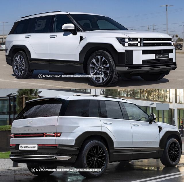 현대자동차 싼타페 풀체인지 예상도 (출처 : 뉴욕맘모스)