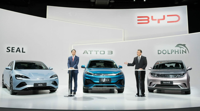 중국 BYD(비야디)가 일본 도입 첫 전기차 모델인 ‘ATTO3’로 일본 정부의 전기차 보조금 100%를 받을 수 있는 ‘형식 지정 인증’을 취득했다.