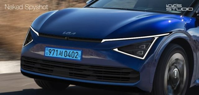 EV6 페이스리프트 예상도(출처: 유튜브 채널: ‘KKSStudio)