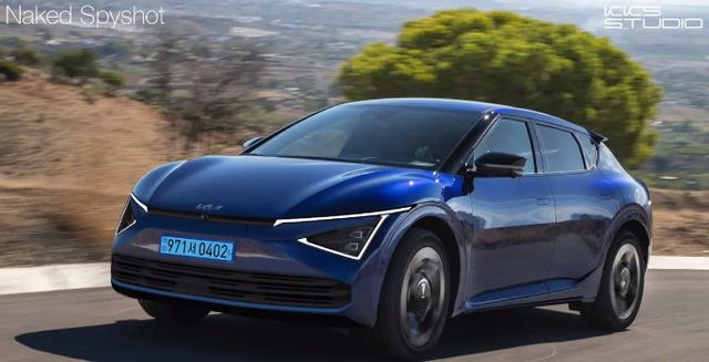 EV6 페이스리프트 예상도(출처: 유튜브 채널: ‘KKSStudio)