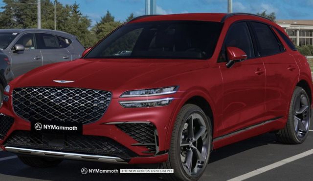 사진 : 제네시스 GV70 페이스리프트 예상도 (출처=NYMammoth)