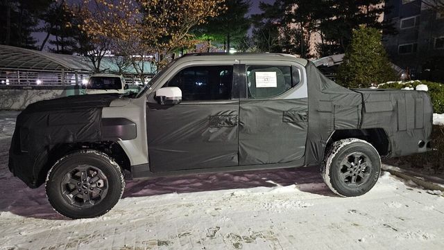 사진 : 기아 타스만 테스트카 (출처=남차카페)