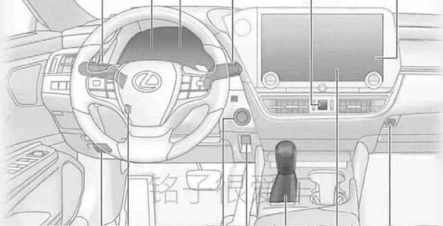 렉서스 ES 페이스리프트 스케치 예상도(출처: CARSCOOPS)