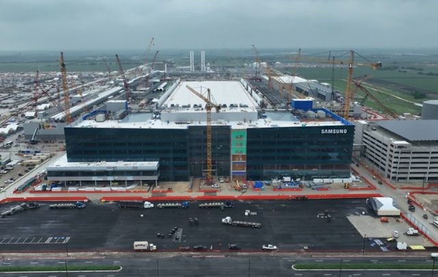 삼성전자가 미국 텍사스주 테일러에 건설중인&nbsp; 파운드리 팹공장(사진 출처: 삼성전자)