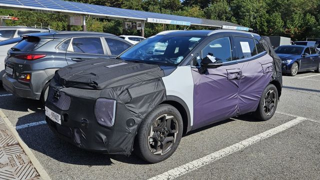 기아 '스포티지 페이스리프트' 테스트카 (출처 : 오토스파이넷)