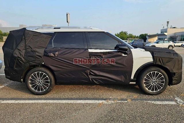 현대차 '팰리세이드 풀체인지' 테스트카 (출처 : 오토스파이넷)