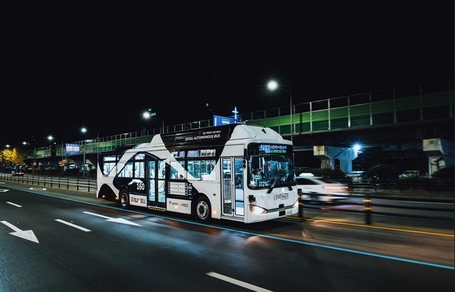 서울시 새벽동행 자율주행버스 A160 버스 / 사진: 서울시