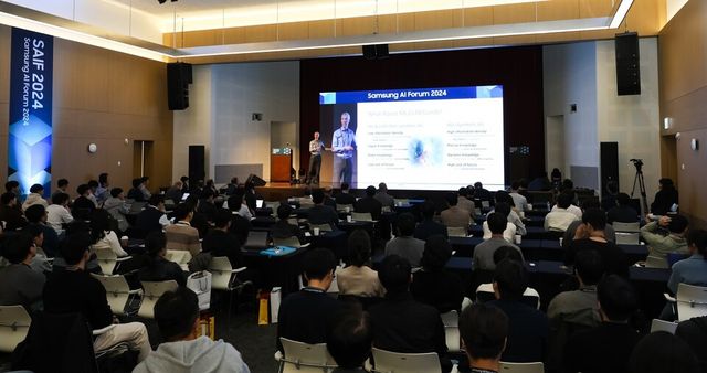 삼성전자가글로벌 AI석학들과 AI의 미래에 대해 논의하는 ‘삼성 AI 포럼 2024’를 개최했다.
