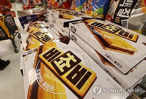 오리온 비쵸비 과자(출처: 연합뉴스)