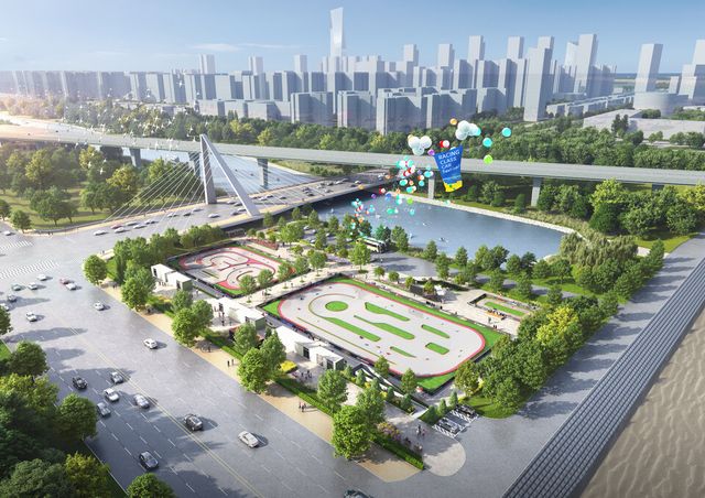 사진 :&nbsp;송도 달빛공원 무선조종(RC) 스포츠경기장 조감도 (출처=연합뉴스)