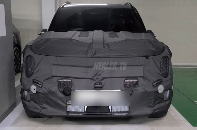 기아 'EV9 GT' 테스트카 (출처 : 힐러TV)