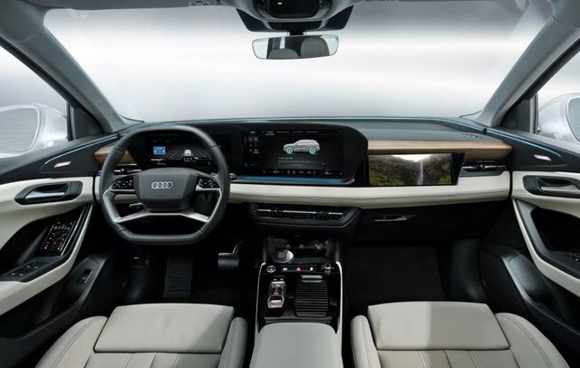 사진 : 아우디 Q6 e-트론 실내