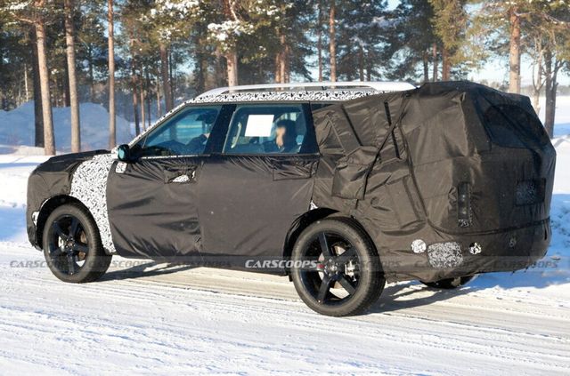 현대차 '팰리세이드 풀체인지' 테스트카 (출처 : 카스쿱스)