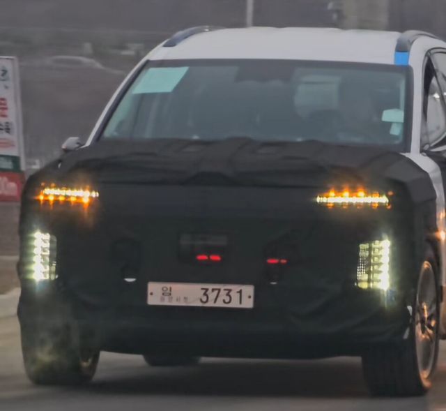 사진 : 현대차 아이오닉9 테스트카 (출처=Shorts Car)