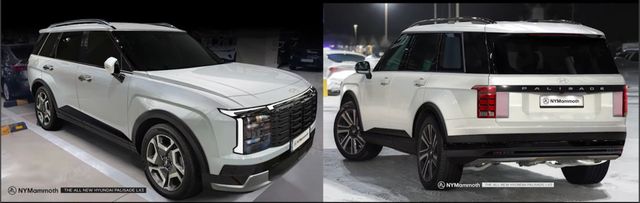 현대차 '팰리세이드 풀체인지' 예상도 (출처 : 뉴욕맘모스)