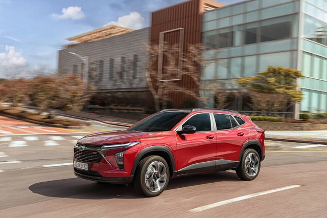 GM 한국사업장의 주력 수출모델 쉐보레 트랙스크로스오버