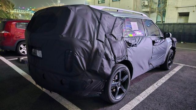 현대차 '팰리세이드 풀체인지' 테스트카 (출처 : 오토스파이넷)