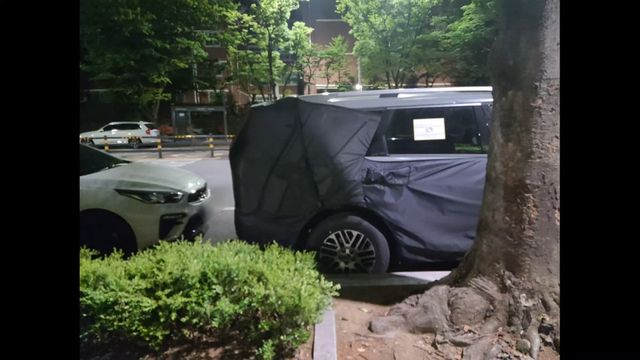 현대차 '팰리세이드 풀체인지' 테스트카 (출처 : 힐러 TV)