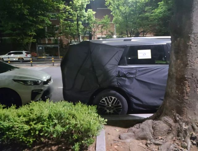 현대차 '팰리세이드 풀체인지' 테스트카 (출처 : 힐러TV)