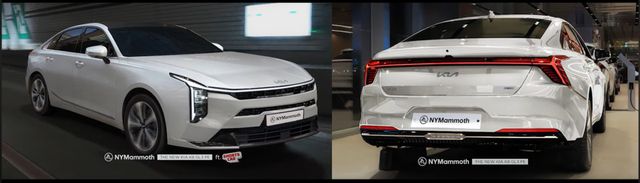 기아 'K8 페이스리프트' 예상도 (뉴욕맘모스)